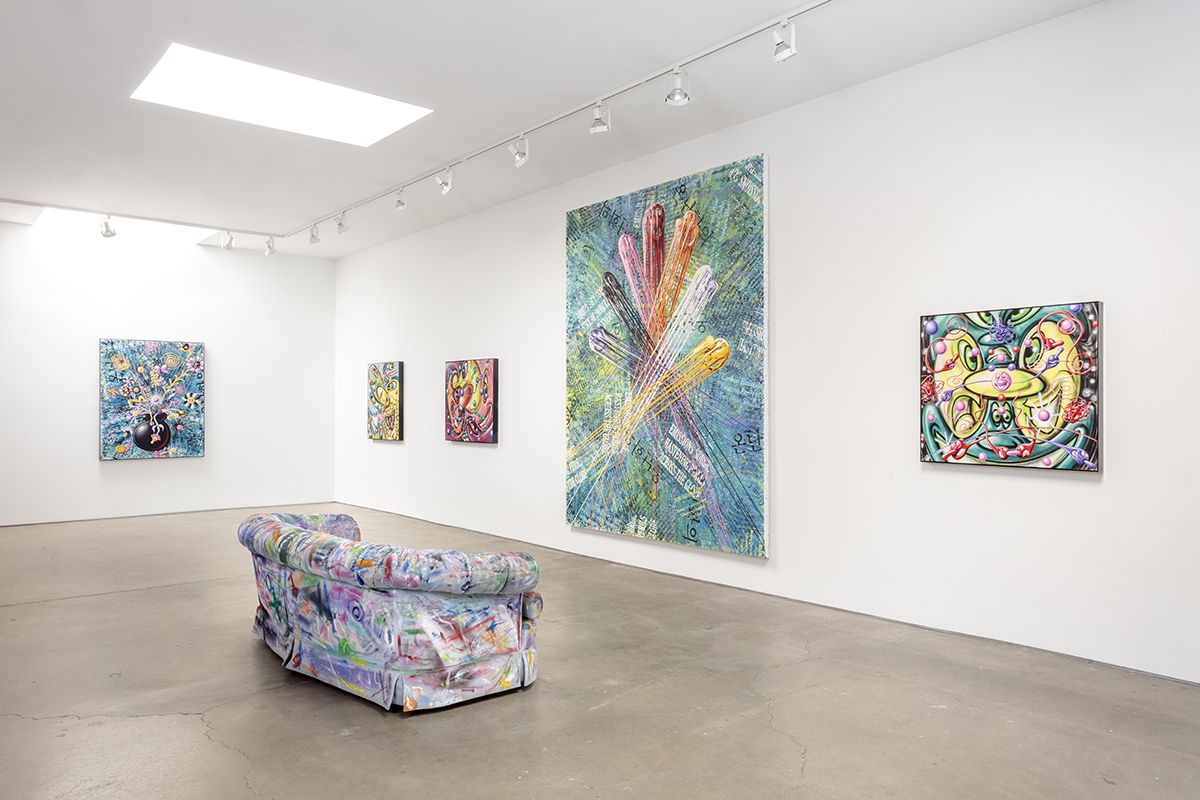 Kenny Scharf, Optimistically Melting! at Honor Fraser, photo 4