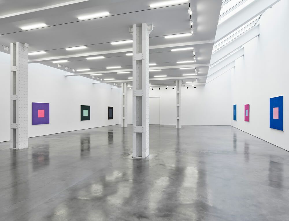 Peter Joseph, The Border Paintings at Lisson, photo 3
