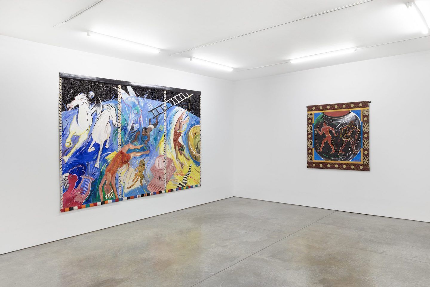 Emma Amos, Classical Legacies at Ryan Lee, photo 7