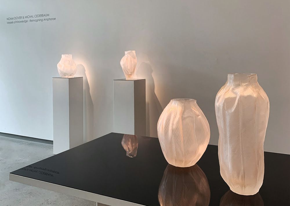 Noam Dover & Michal Cederbaum, Vessels of Knowledge: Reimagining Amphorae at Heller Gallery, photo 2