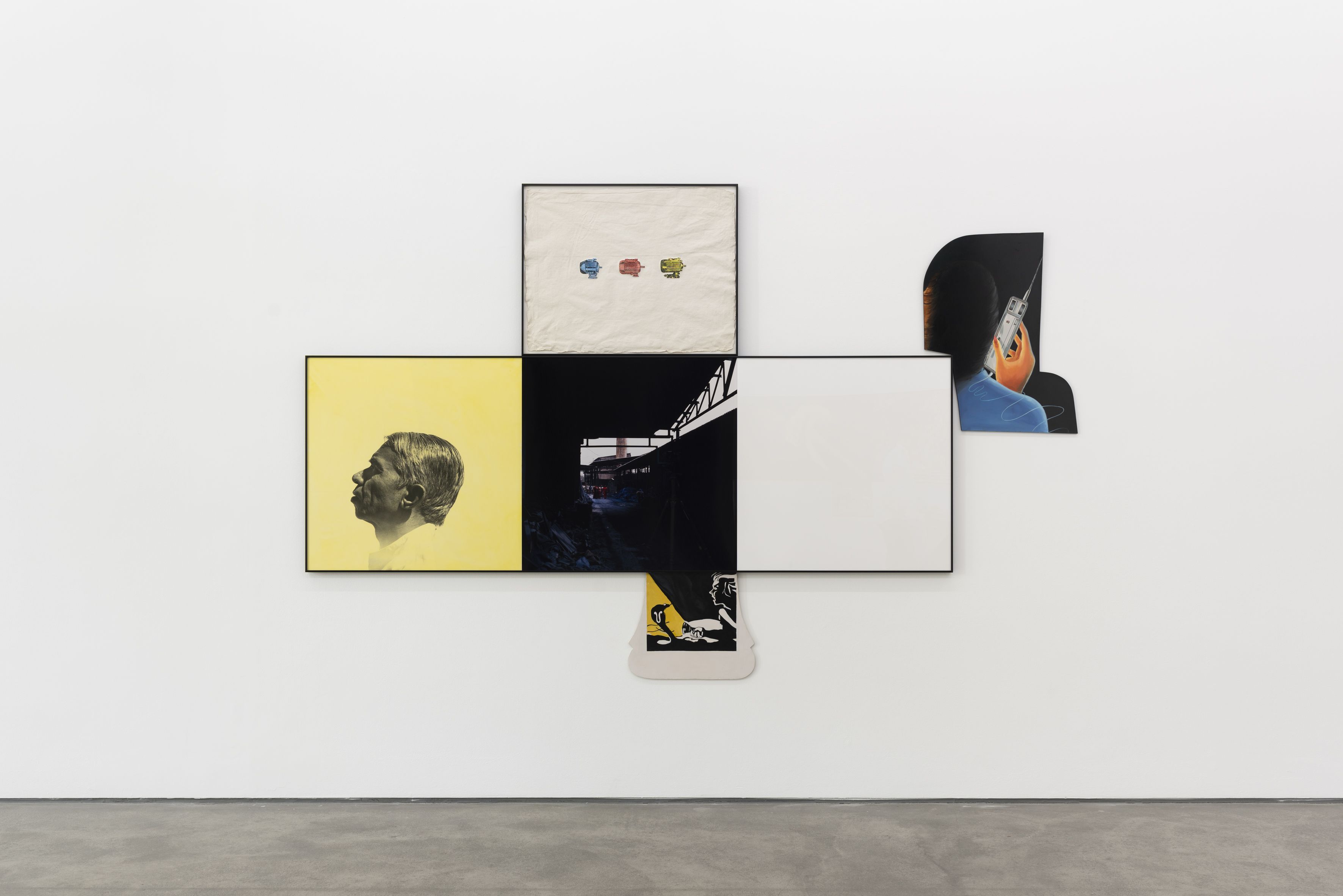 John Baldessari, Ahmedabad 1992 at Sprüth Magers, photo 2