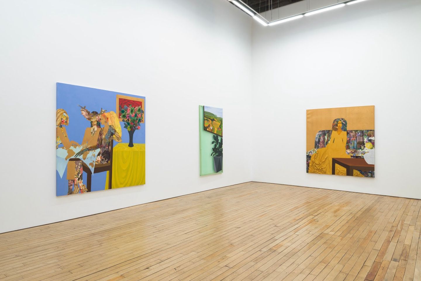 Hana Yilma Godine, A Brush in the Universe at Rachel Uffner, photo 2