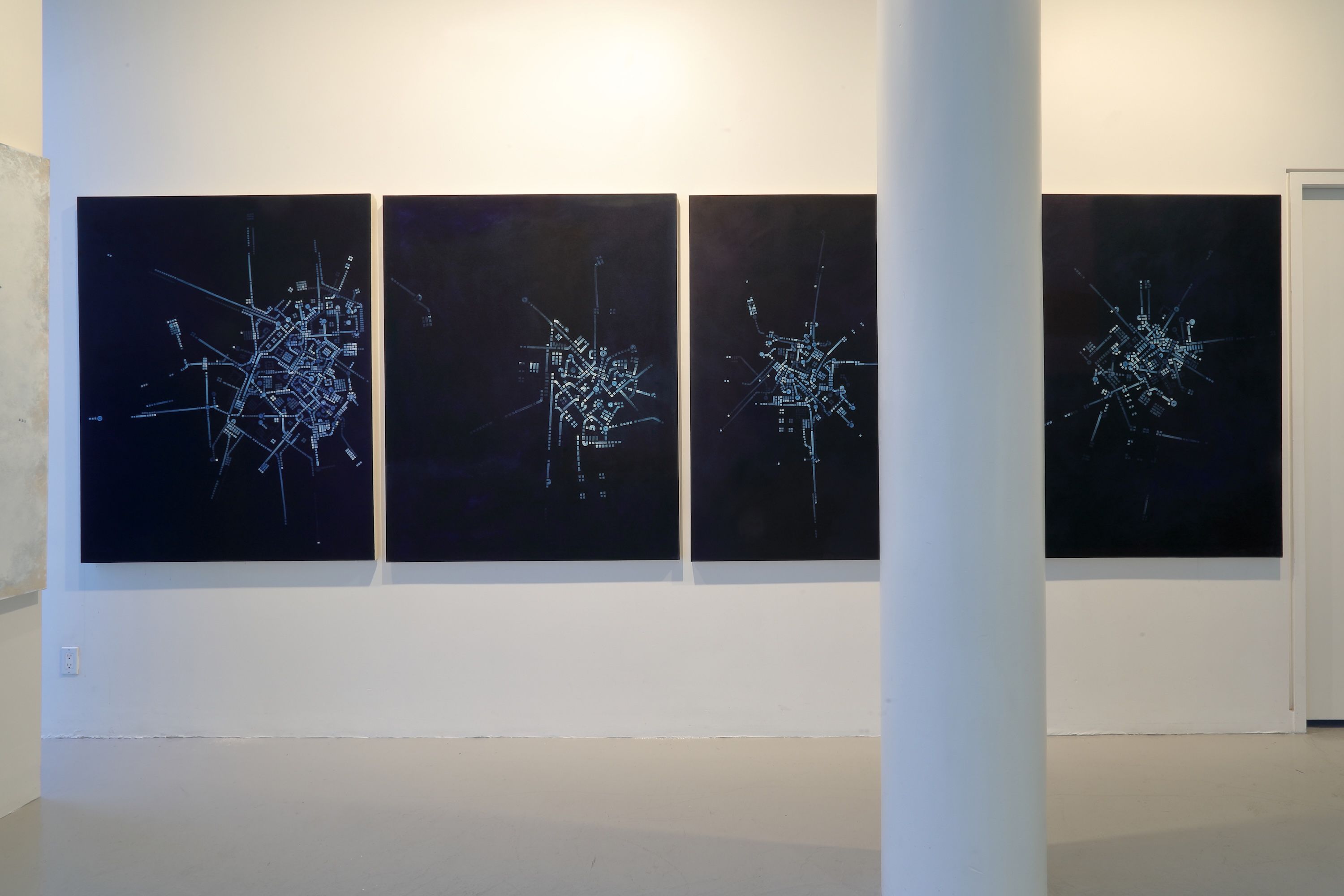Paul Michael Graves, Technobabble Blue at Cynthia Byrnes Contemporary Art, photo 7
