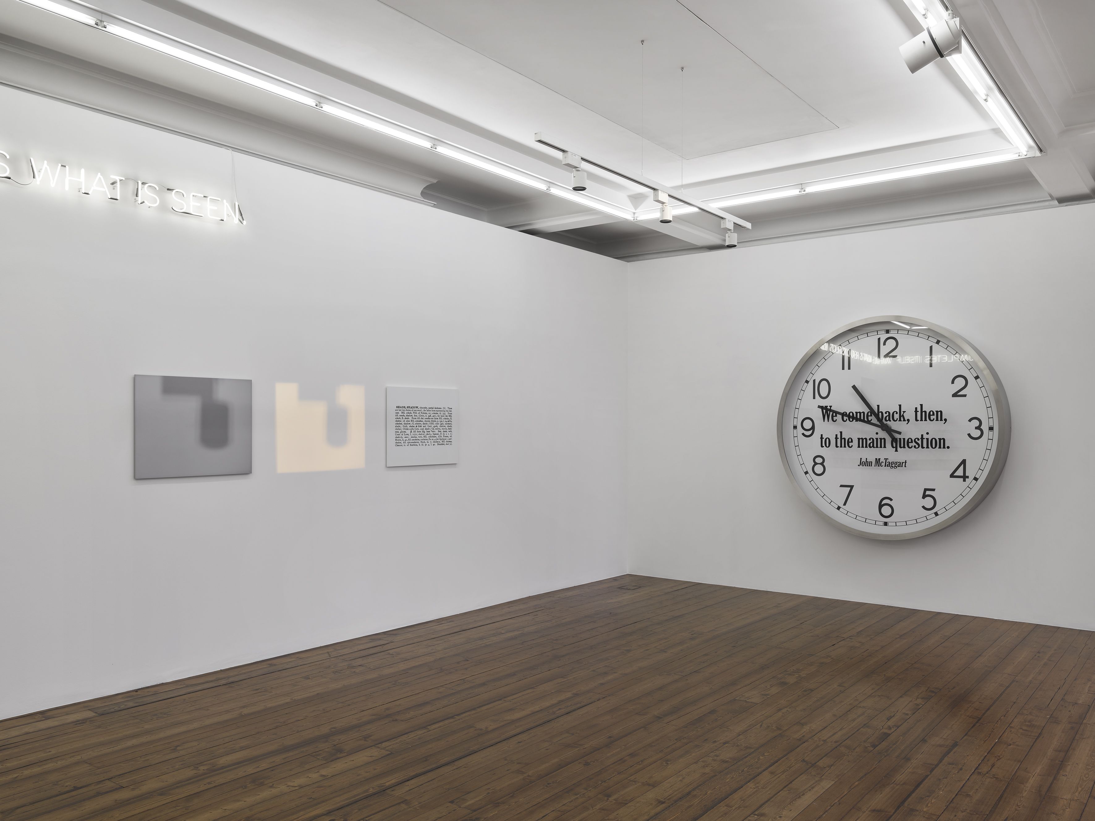 Joseph Kosuth, The Question at Sprüth Magers, photo 5