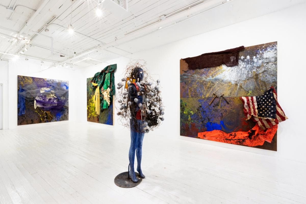 Abigail DeVille, Original Night at Eric Firestone Gallery, photo 2