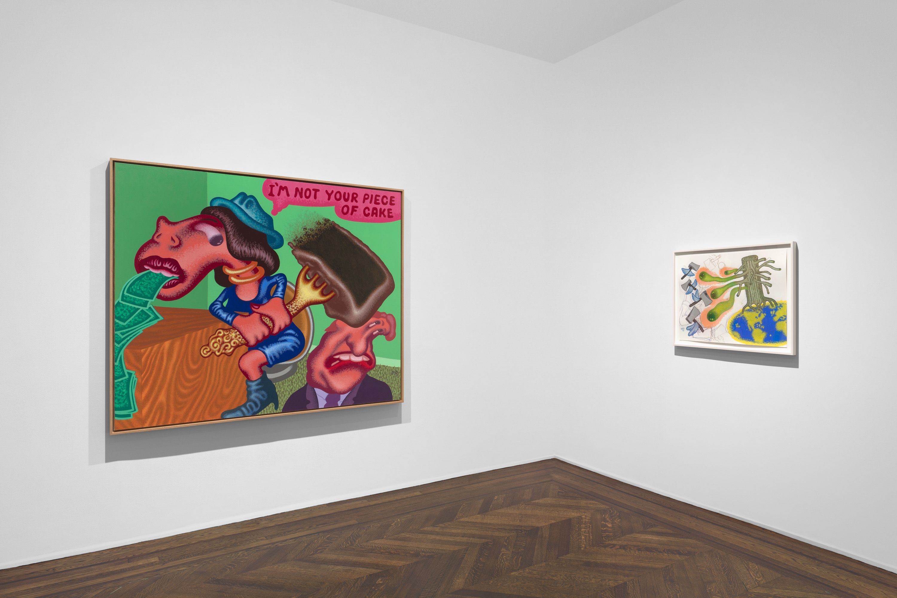 Peter Saul, New Paintings at Michael Werner, photo 6