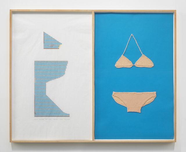 Elaine Reichek, A Précis 1972-1995 at Zach Feuer Gallery, photo 20
