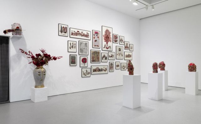 Marcel Dzama, Marcel Dzama at David Zwirner, photo 2