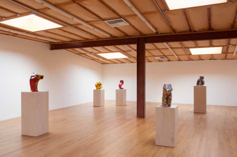 Lynda Benglis, Lynda Benglis at Blum & Poe, photo 9