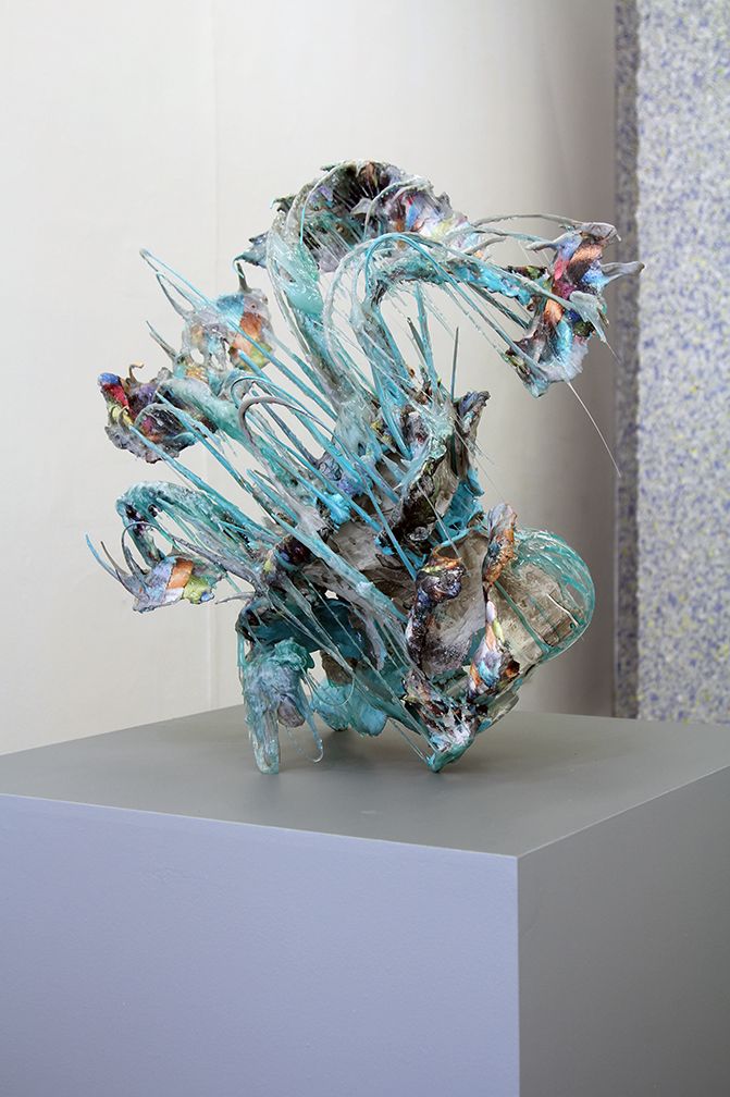 Ryan Kitson, A Post, a Pot, a Painting - Cheep Meet at Cleopatra's, photo 4