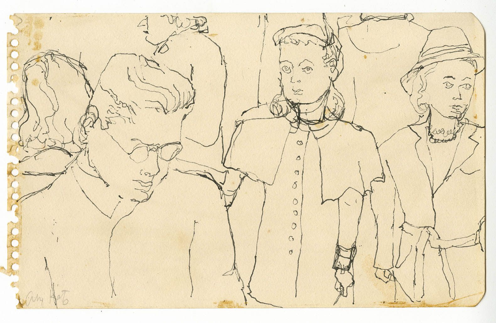 Alex Katz, Subway Drawings at Timothy Taylor, photo 2