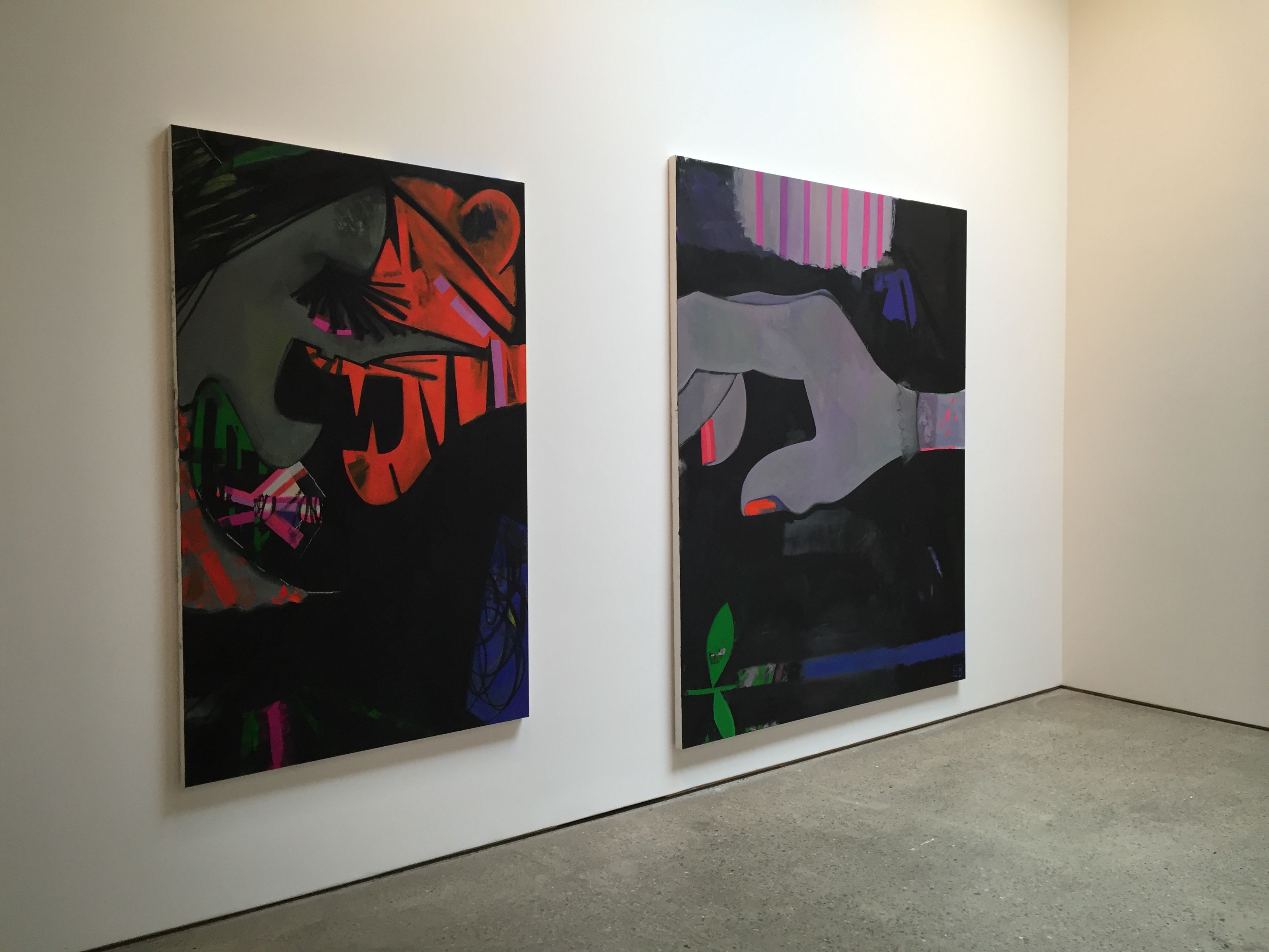 Ellen Berkenblit, New Paintings at Anton Kern, photo 2