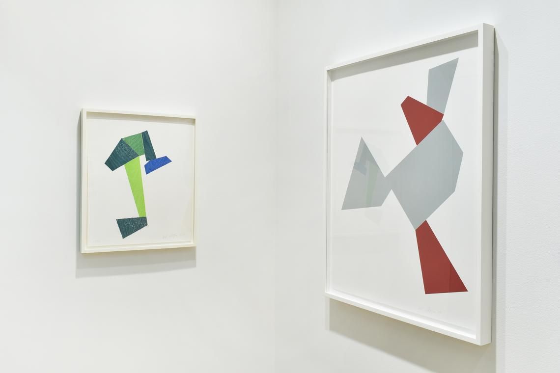 Joel Shapiro, Selected Works at Gemini G.E.L. at Joni Moisant Weyl, photo 2