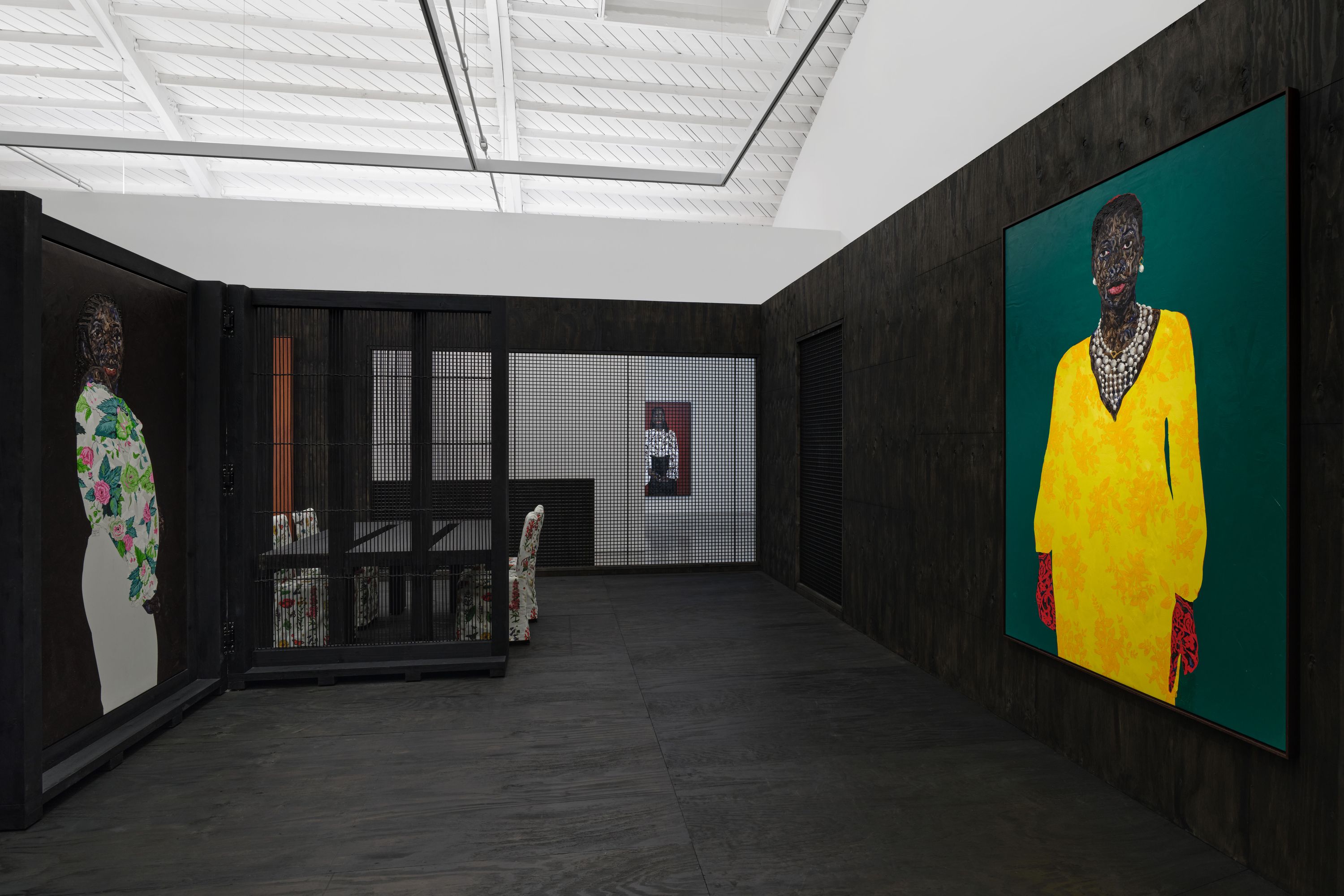Amoako Boafo, I Bring Home with Me at Roberts Projects, photo 5