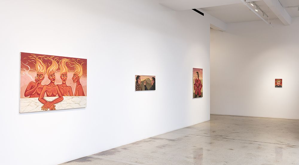 Ania Hobson, Playing With Fire at Steve Turner, photo 6