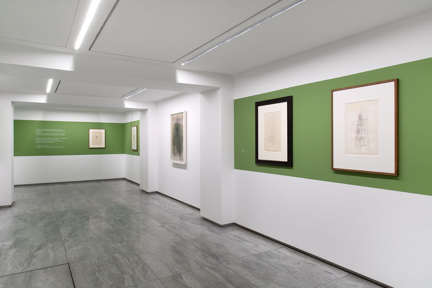 Alberto Giacometti, Tout n’est que Dessin at Mennour, photo 2