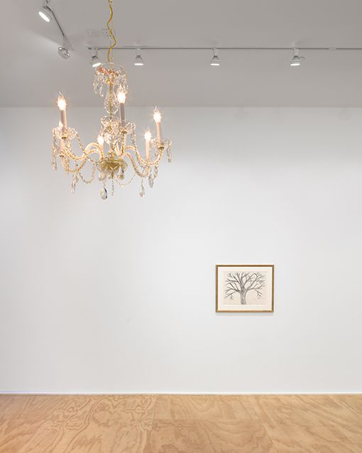Karen Kilimnik, Early Drawings 1976 – 1998 at Eva Presenhuber, photo 2