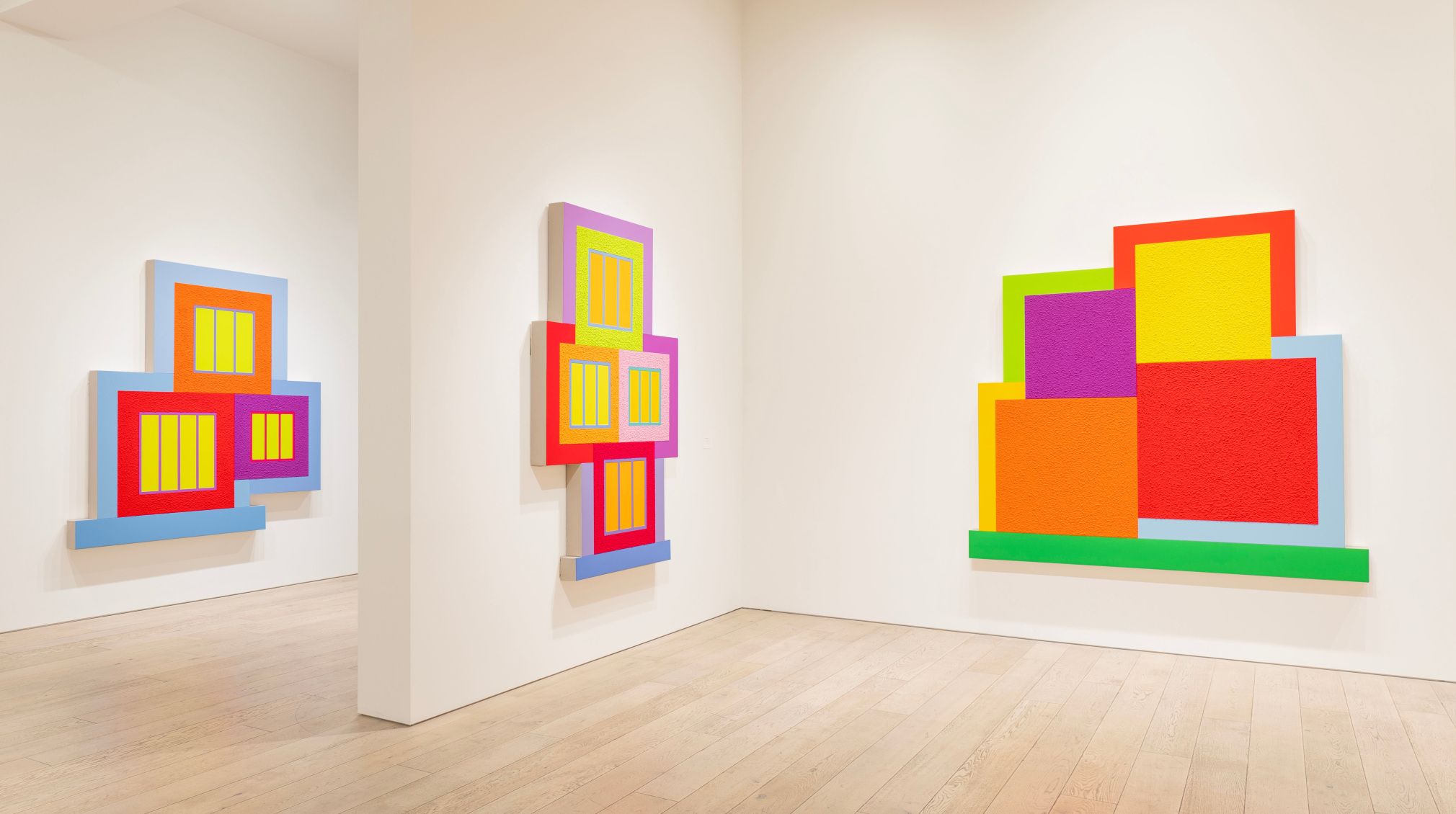 Peter Halley, Peter Halley at Berggruen, photo 5
