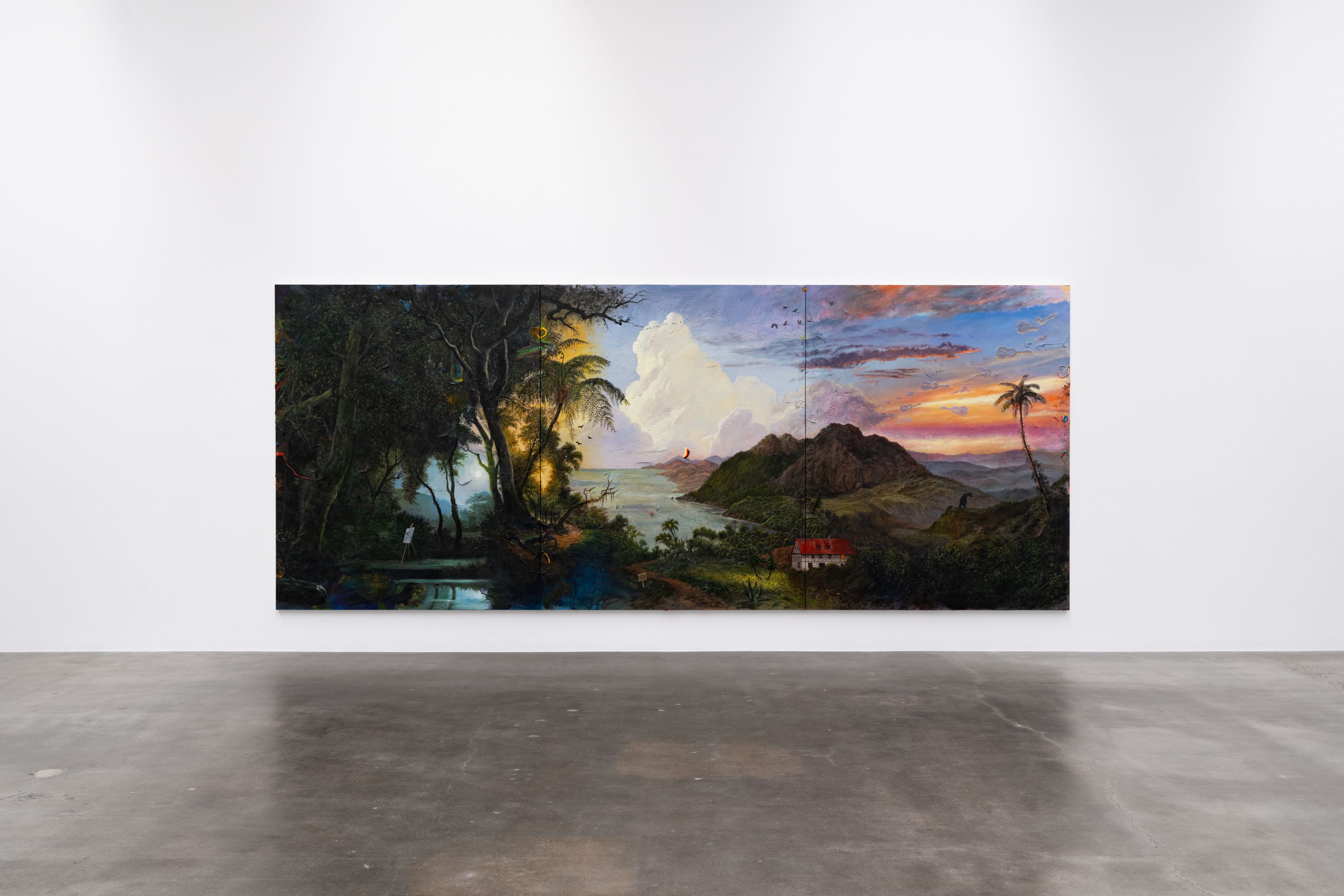 Friedrich Kunath, I Don't Know The Place, But I Know How To Get There at Blum & Poe, photo 2