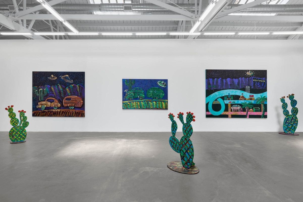 Frank Romero, California Dreaming at Luis De Jesus, photo 2