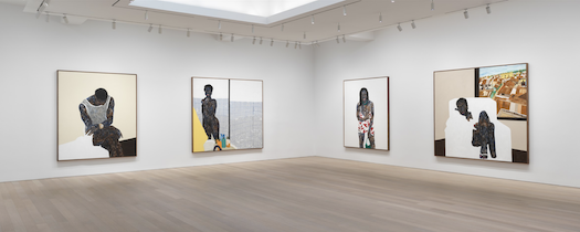 Amoako Boafo, What Could Possibly Go Wrong, If We Tell It Like It Is at Gagosian, photo 2