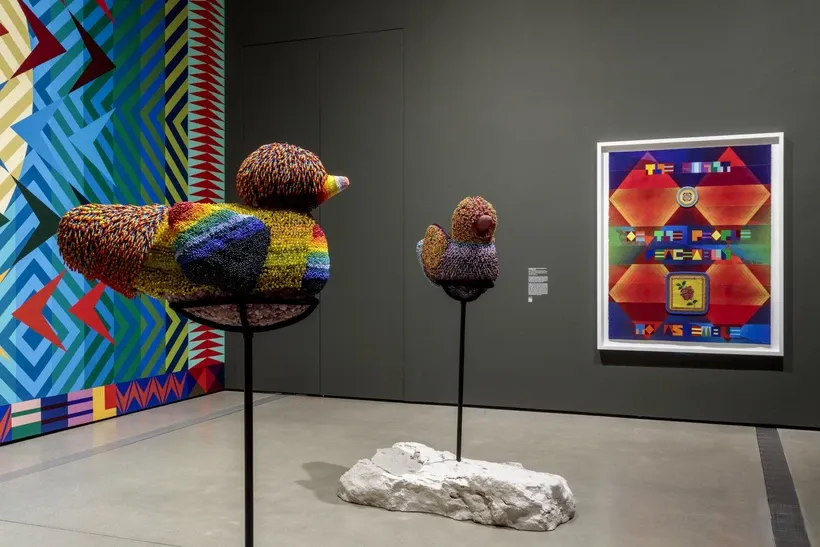 Jeffrey Gibson, The Space in Which to Place Me at The Broad, photo 4