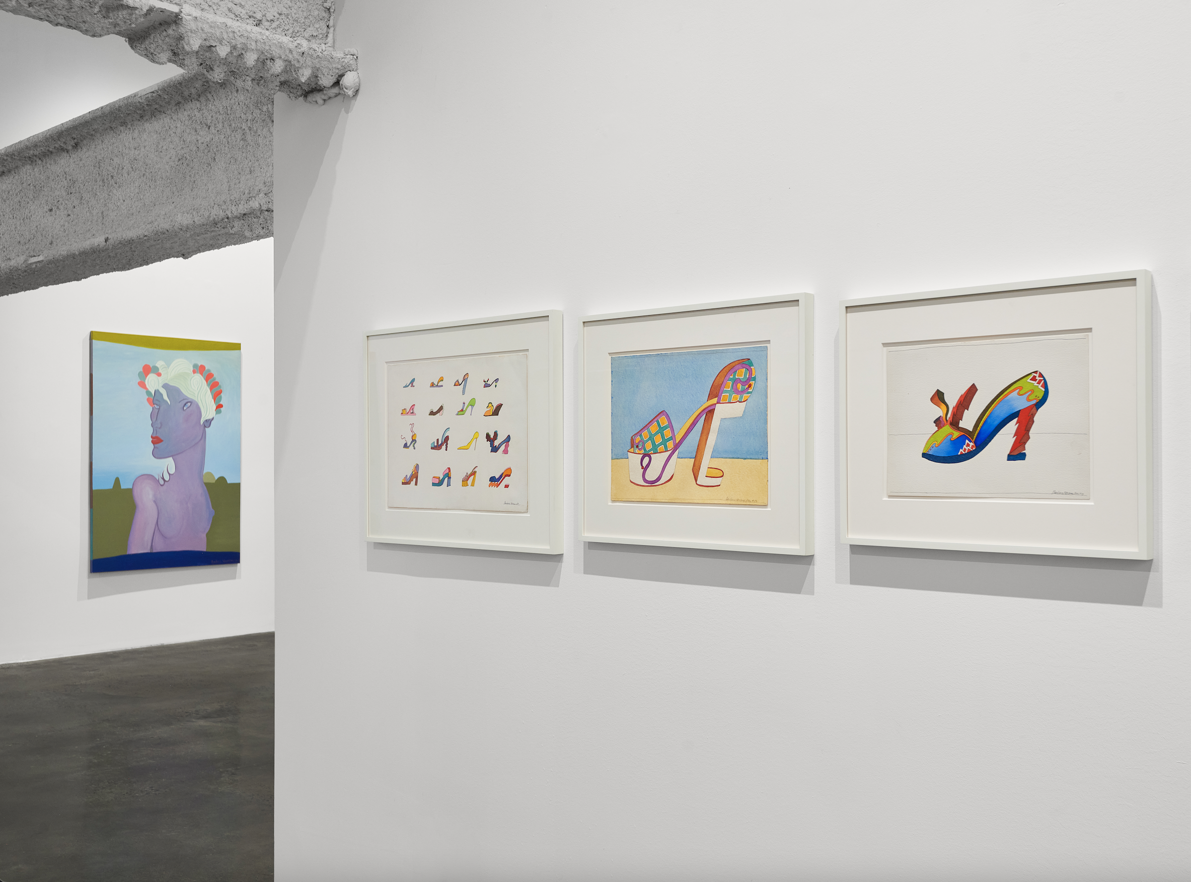 Barbara Nessim, Stargirl at Malin Gallery, photo 5