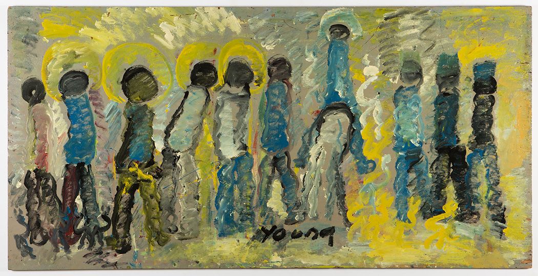 Purvis Young, Purvis Young at Salon 94, photo 2