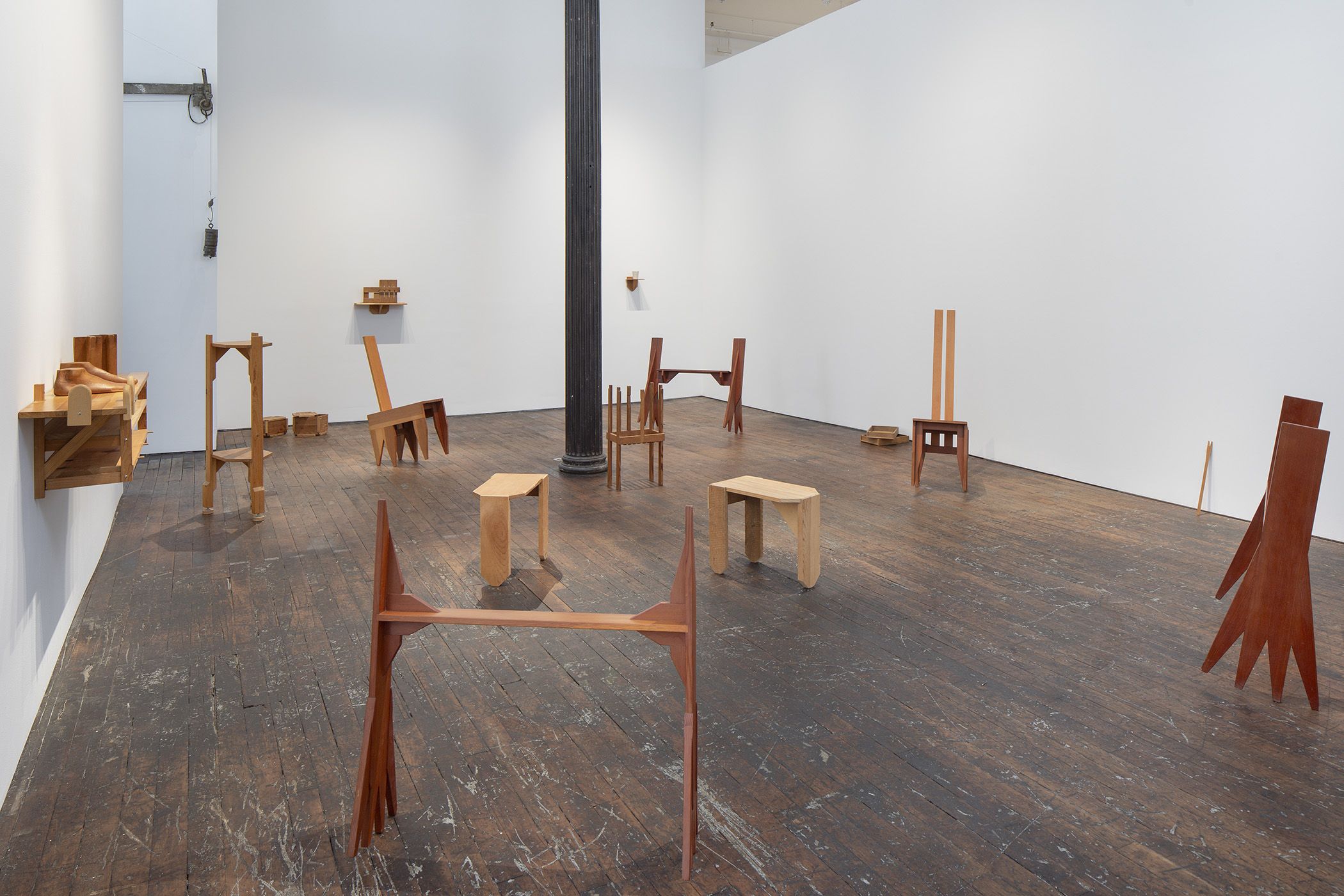 Alex Hay, Wood Furniture/Objects at Peter Freeman, photo 9