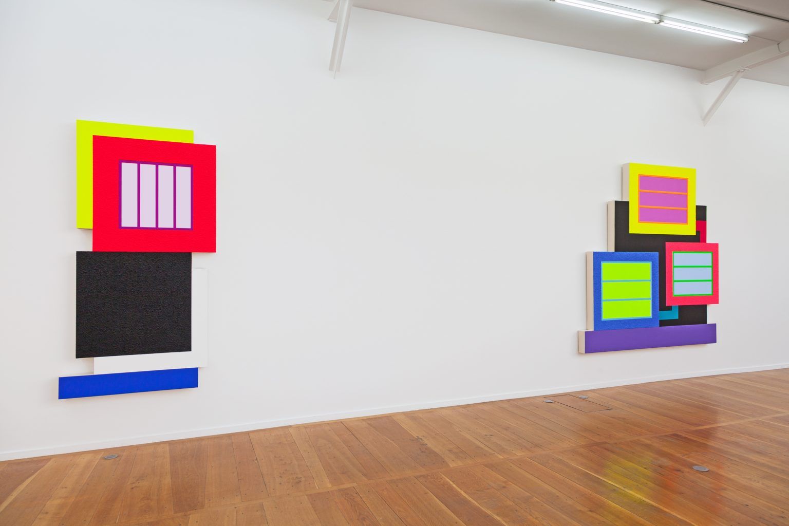 Peter Halley, Recent Paintings at Xippas, photo 6