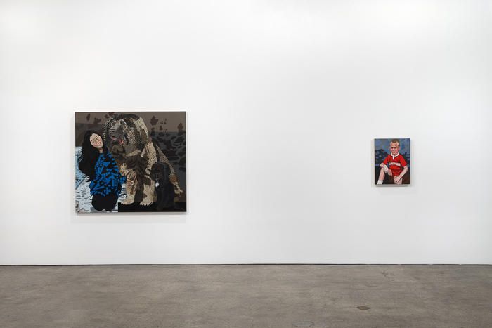 Jonas Wood, Portraits at Anton Kern, photo 5