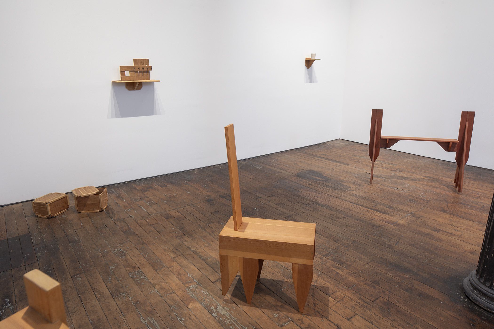 Alex Hay, Wood Furniture/Objects at Peter Freeman, photo 11