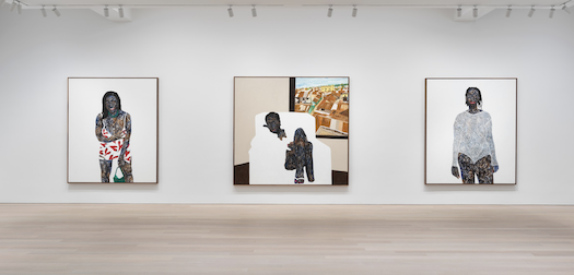 Amoako Boafo, What Could Possibly Go Wrong, If We Tell It Like It Is at Gagosian, photo 6