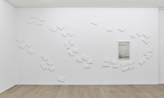 Claude Rutault, Claude Rutault at Perrotin, photo 2