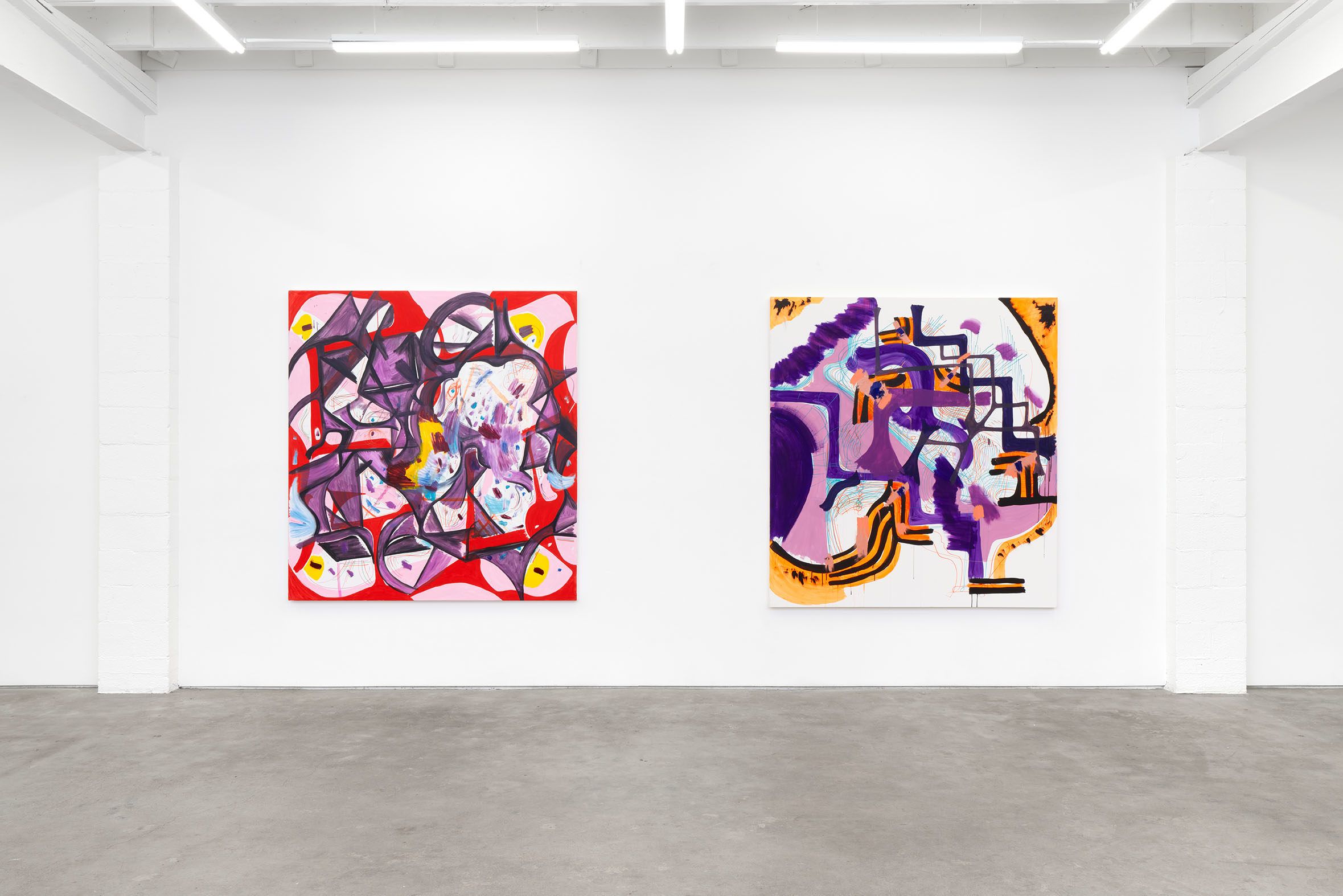 Joanne Greenbaum, Ive Seen That Face Before at Nino Mier Gallery, photo 4
