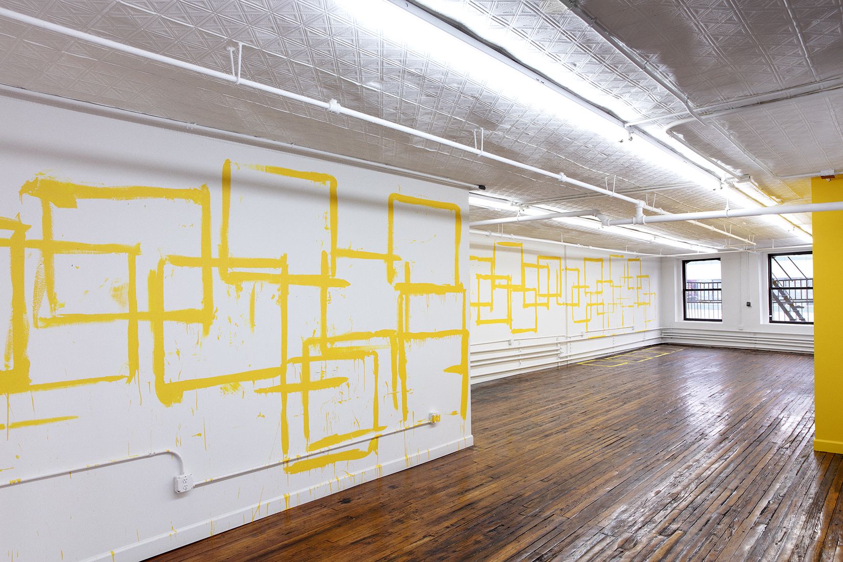 Claude Rutault, A Proposal to Peter Nadin, 1979; realized 2022 at Off Paradise, photo 2