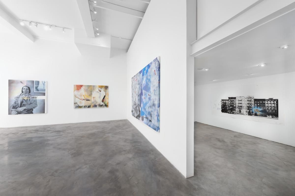 Lee Quiñones, Black and Blue at Charlie James Gallery, photo 3