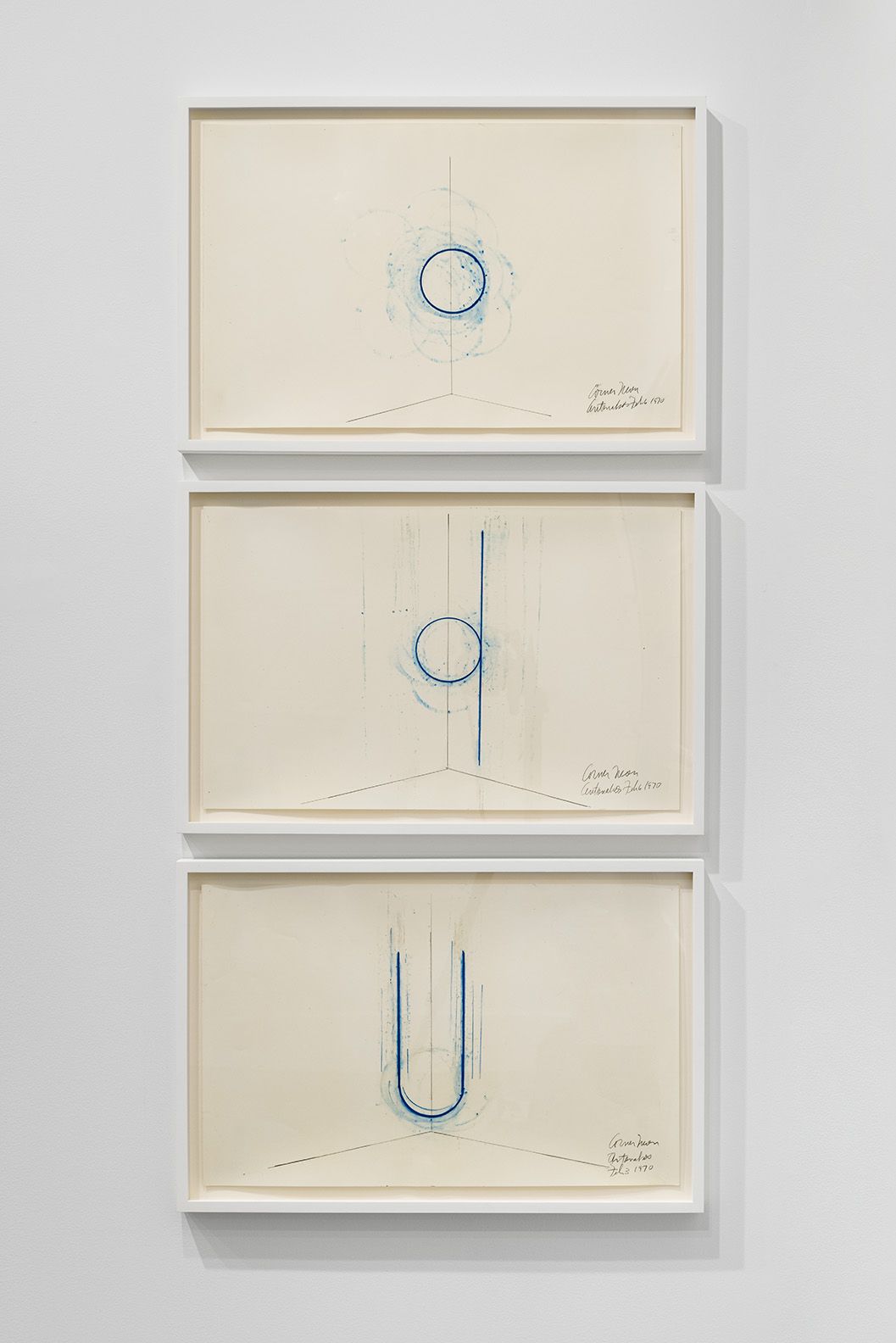 Stephen Antonakos, Project Drawings, 1967-73 at Bookstein Projects, photo 3