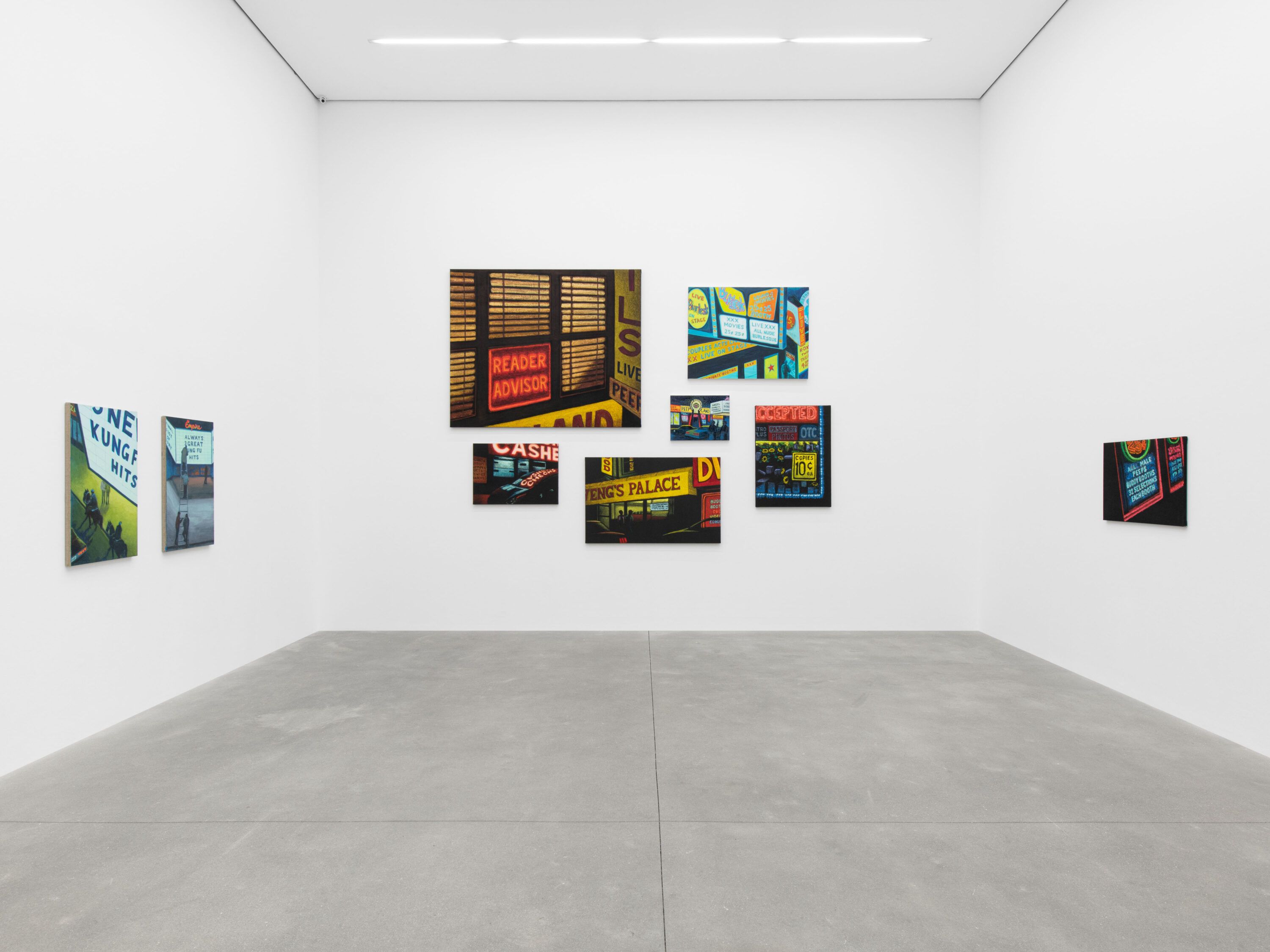 Jane Dickson, Fist of Fury at Alison Jacques, photo 2