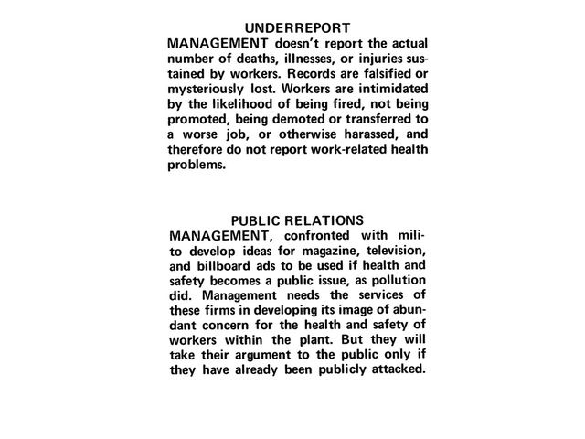 Fred Lonidier, The Health And Safety Game, 1976 at Essex Street, photo 36