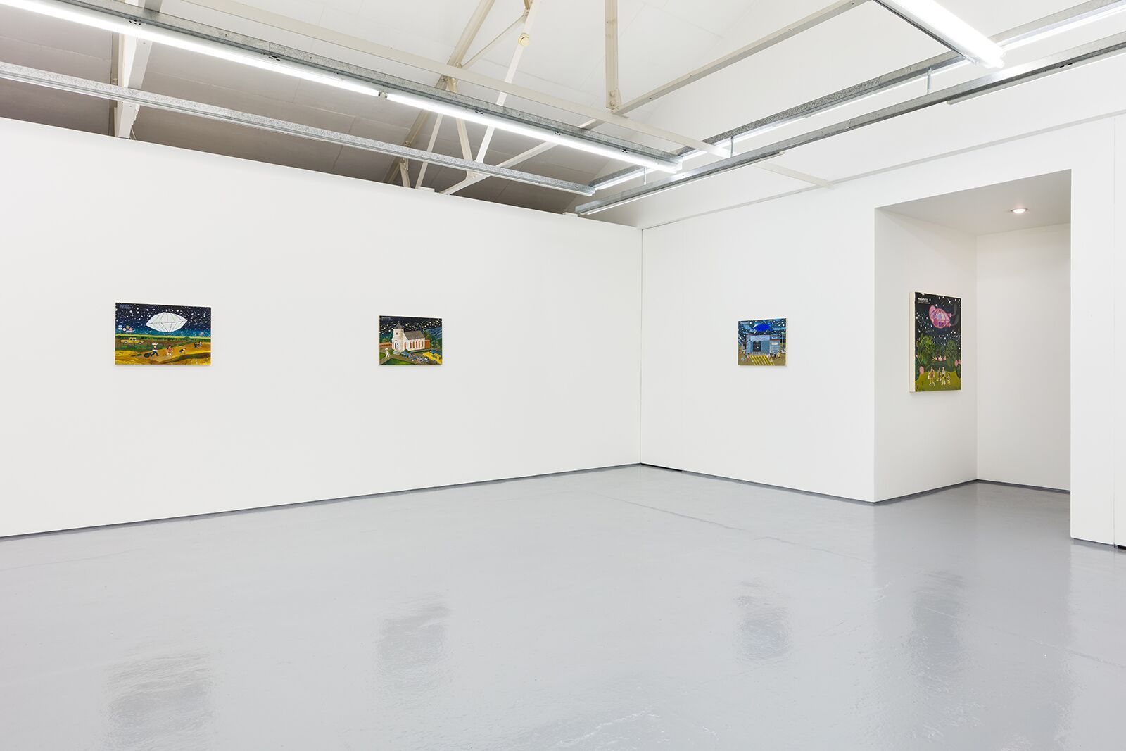 Esther Pearl Watson, Mothership at Maureen Paley, photo 6