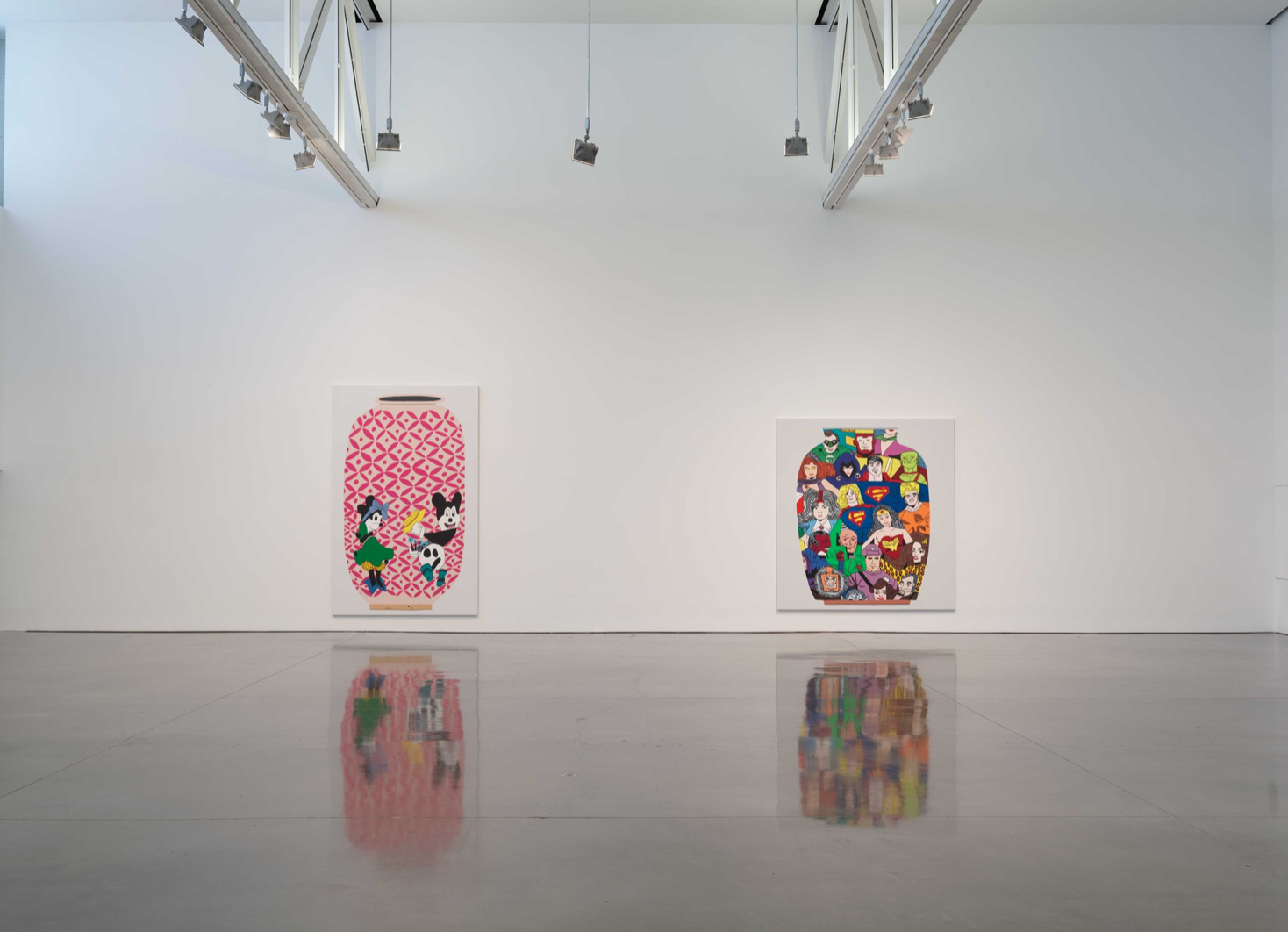 Jonas Wood, Jonas Wood at Gagosian, photo 3