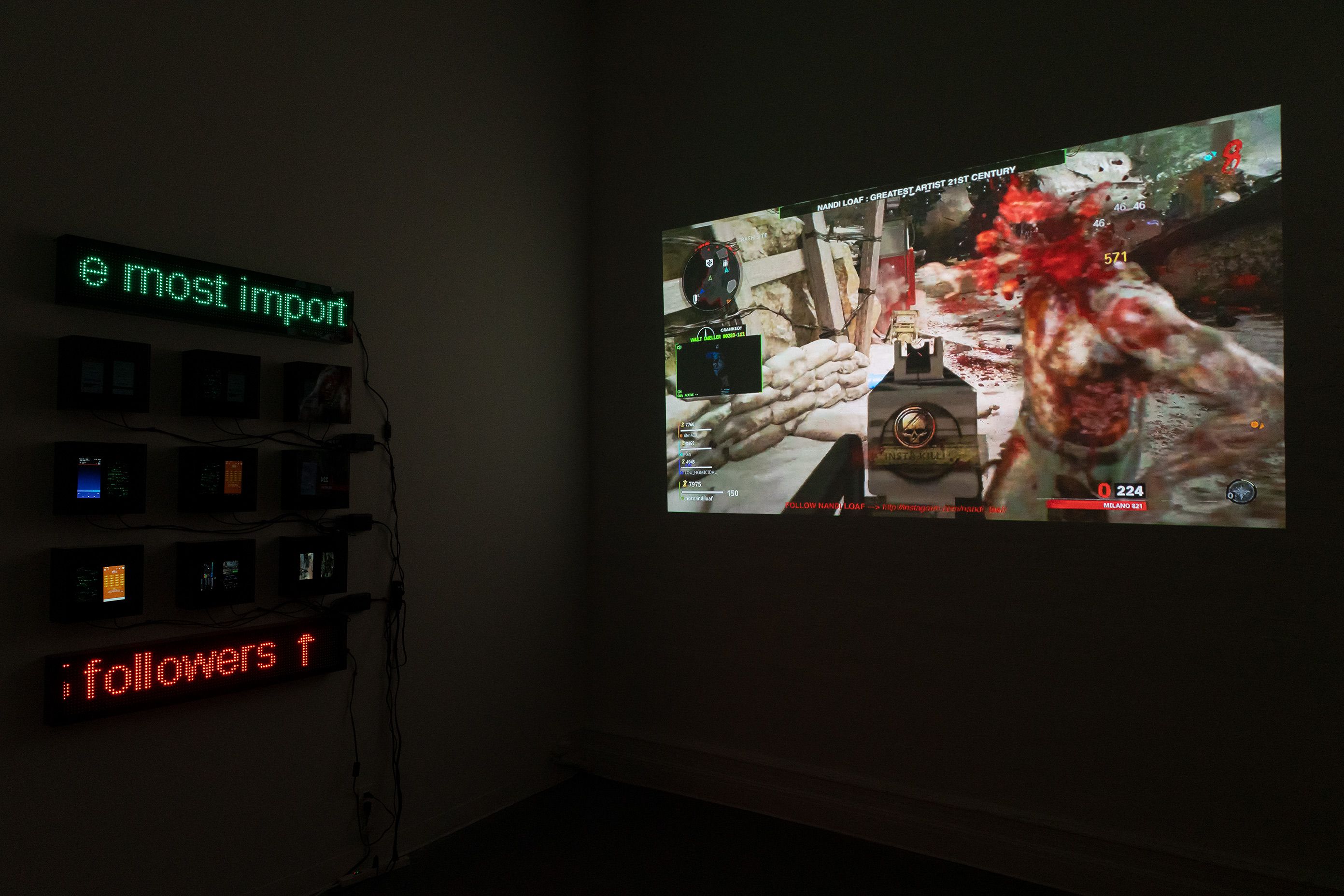 Nandi Loaf, Third Solo Exhibition at King's Leap, photo 3