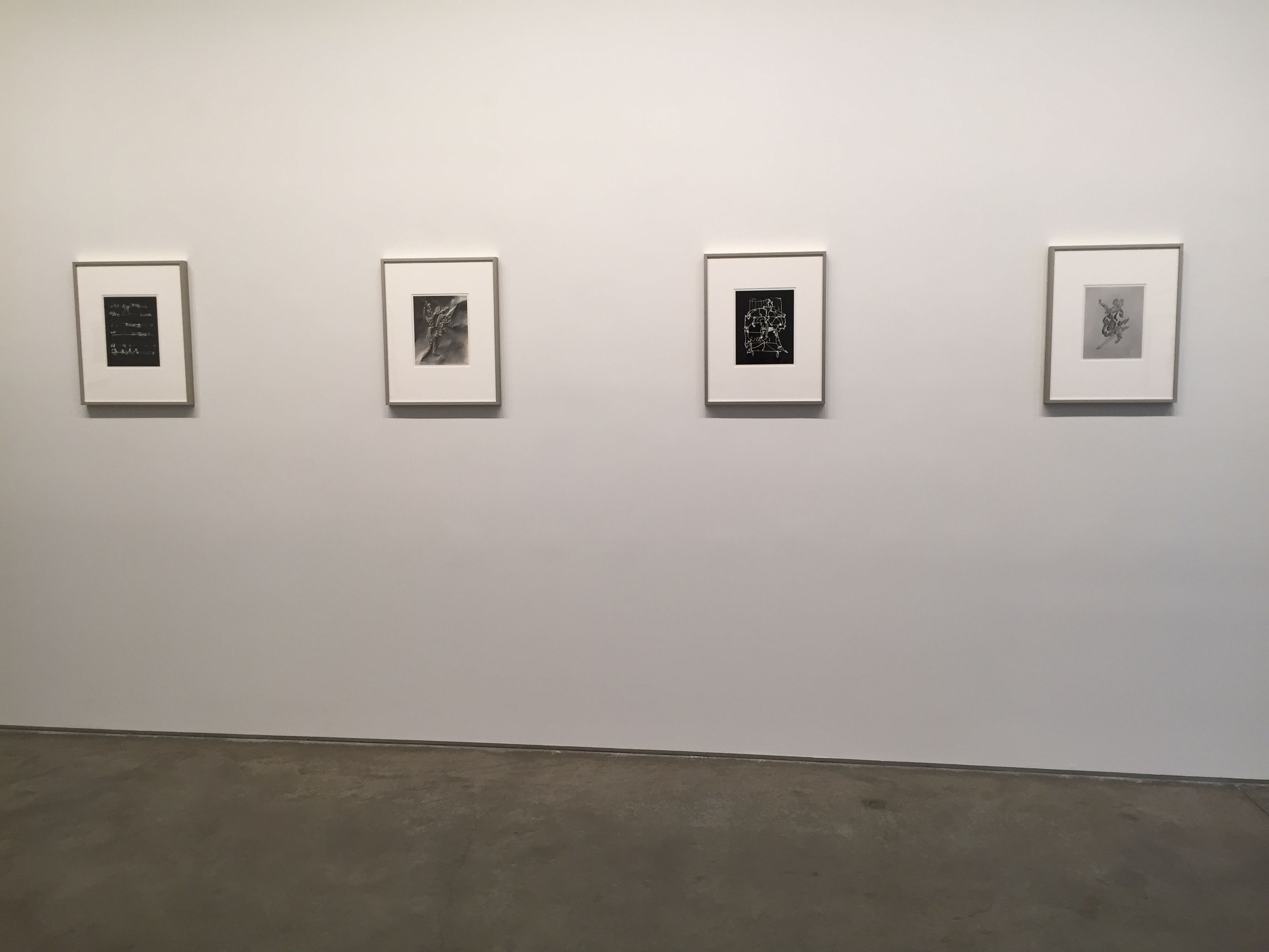 Frederick Sommer, Glue Drawings at Bruce Silverstein, photo 2