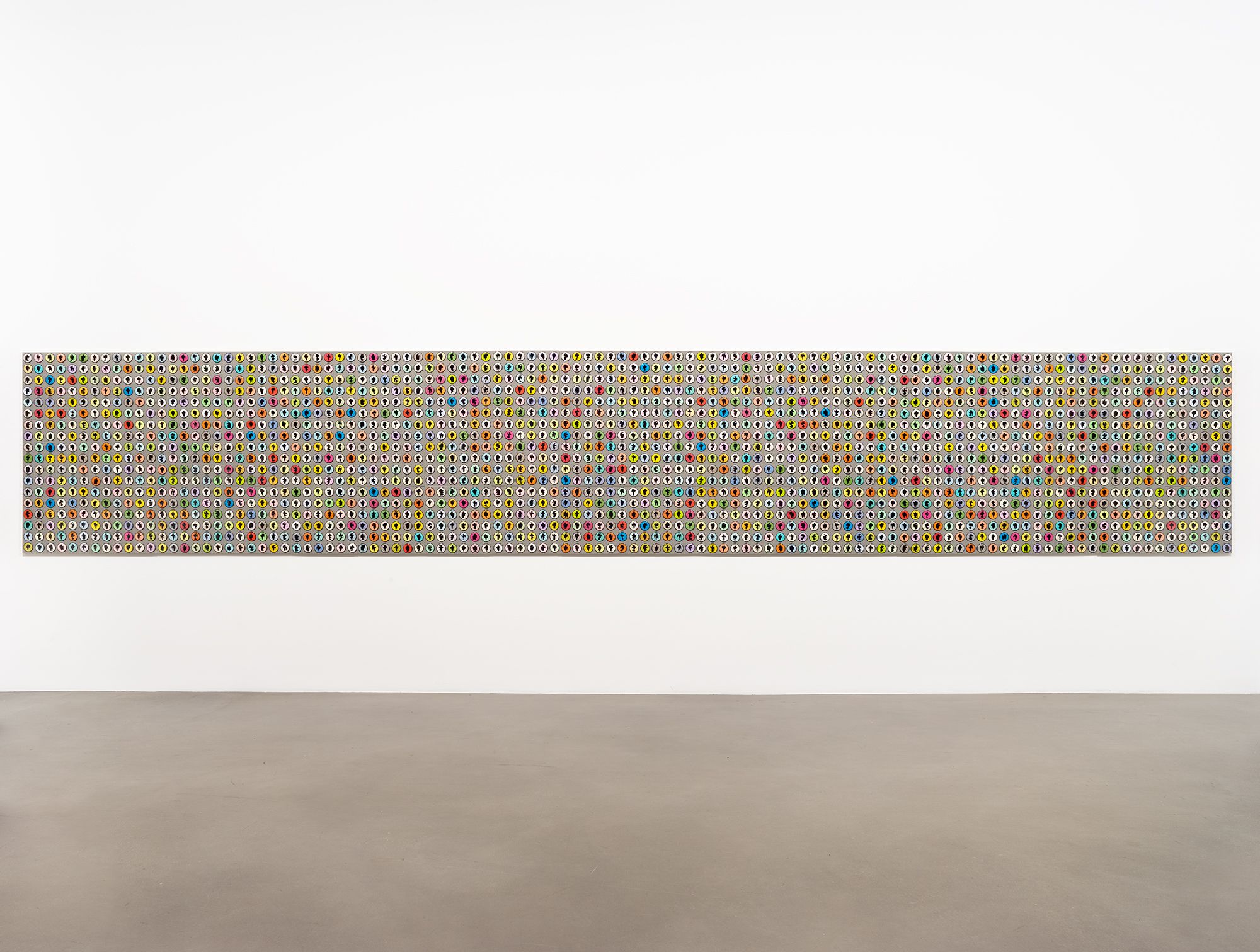 Allan McCollum, Traces: Past and Present at Petzel, photo 3