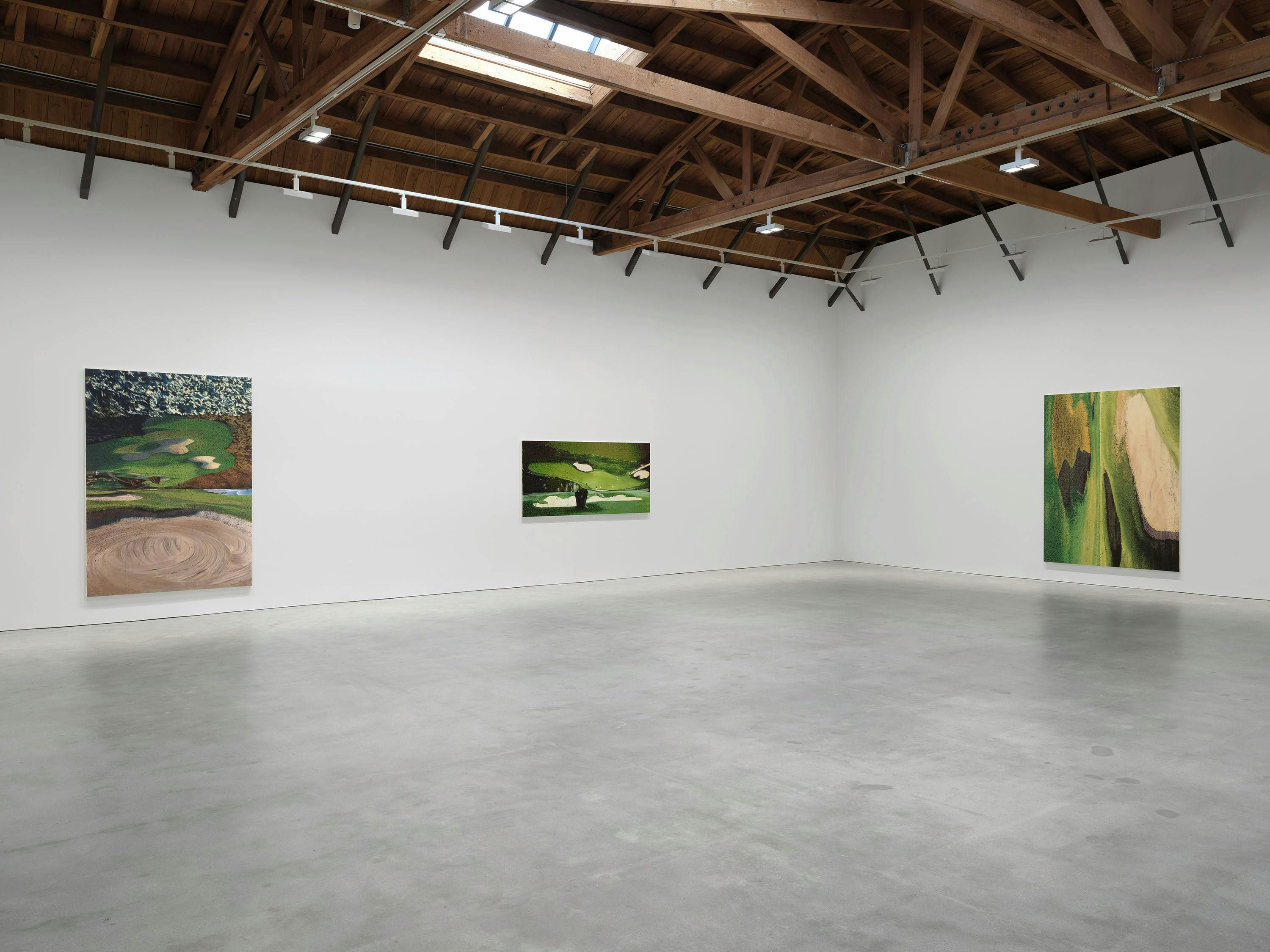 Nate Lowman, Parking at David Zwirner, photo 2