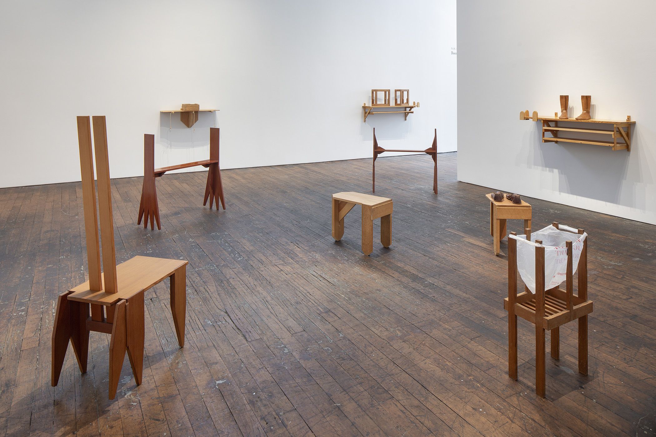 Alex Hay, Wood Furniture/Objects at Peter Freeman, photo 8