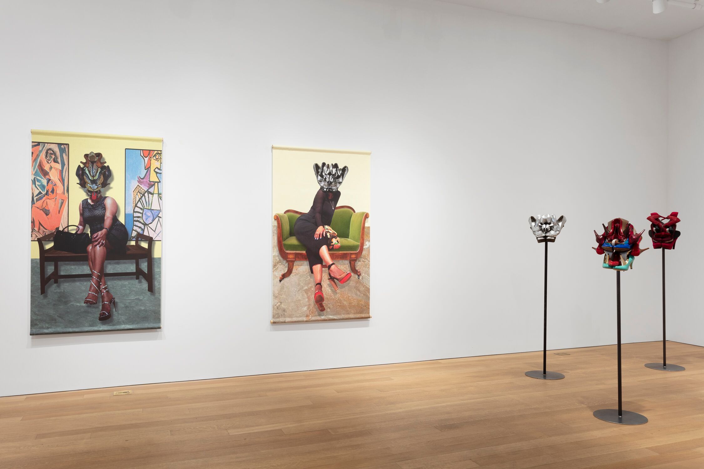 Willie Cole, Bella Figura at Alexander and Bonin, photo 5