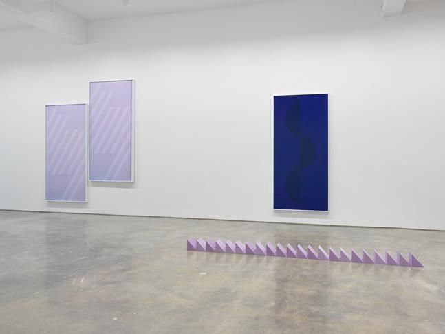 Sara VanDerBeek, Pieced Quilts, Wrapped Forms at Metro Pictures, photo 2