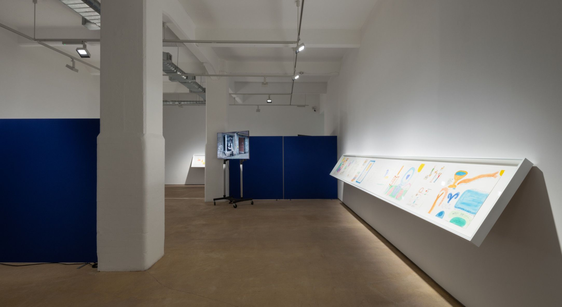 Michael Smith, Yet another show of drawings and videos reflecting on youth, ageing and a future of retirement by Michael Smith at Hales, photo 6